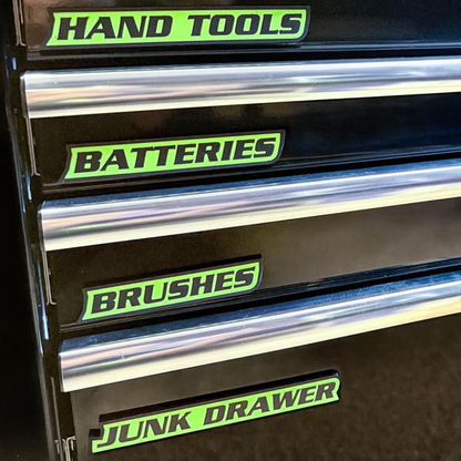 🔥Hot Sale 49% Off - 12-Pack Personalized Magnetic Toolbox Labels