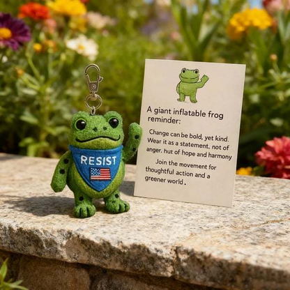 🔥Last Day 49% OFF - 🐸 Portland Frog Reminder Keychain