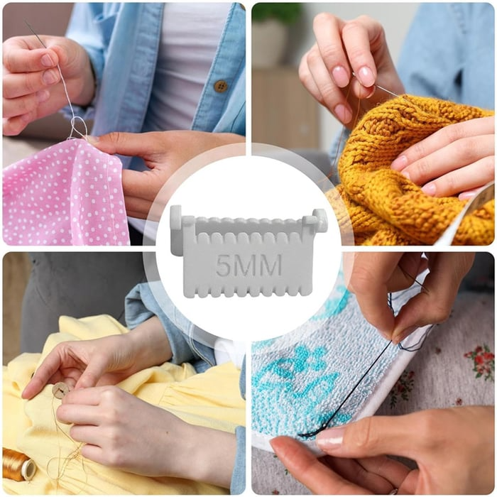 🔥Clip-On Sewing Edge Guide for Precise Hemming, Quilting & Fabric Stitching