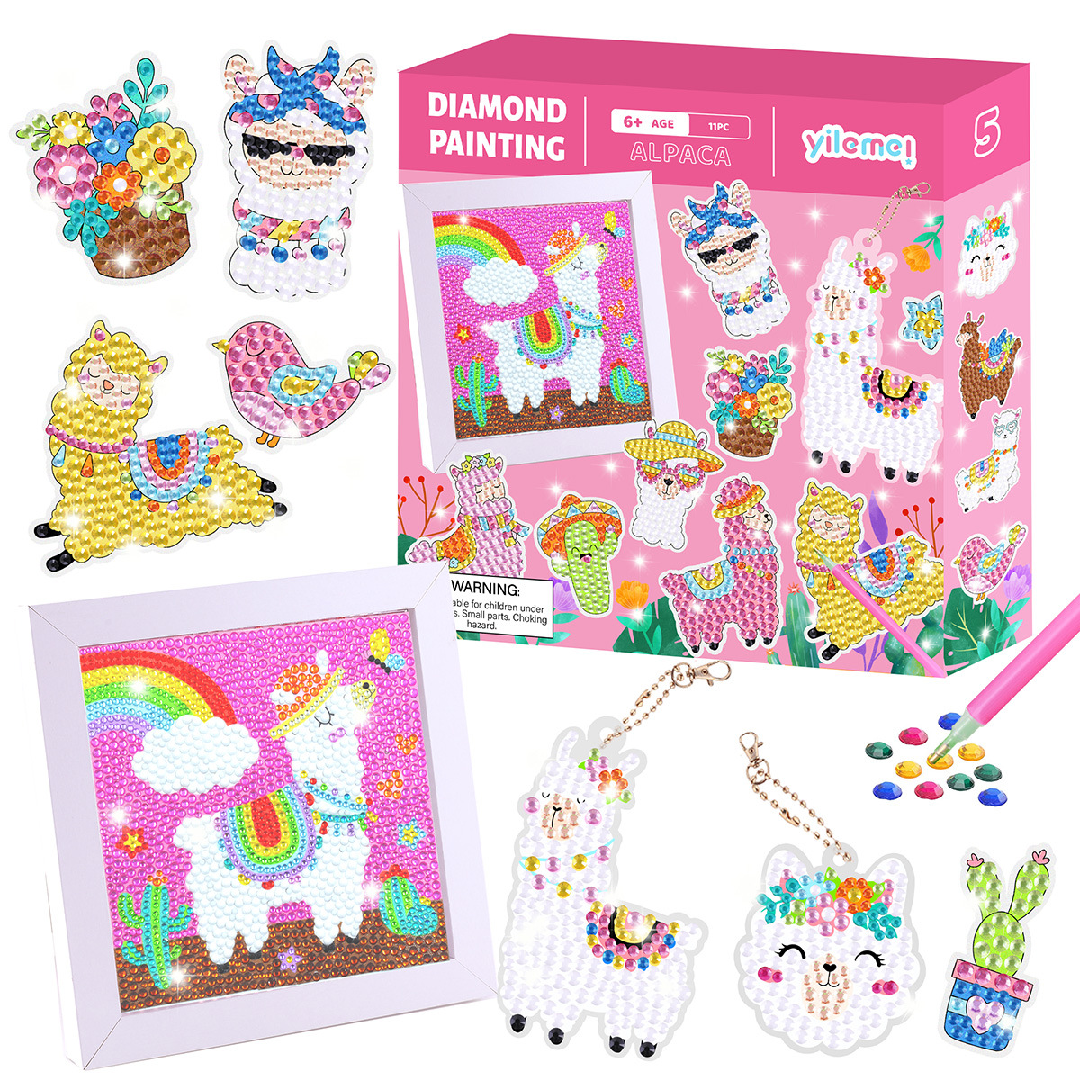 (🔥 2025 New Year Hot Sale🎁 49% OFF) DIY children's free stick cartoon diamond painting