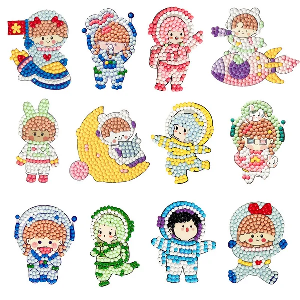 (🔥 2025 New Year Hot Sale🎁 49% OFF) DIY children's free stick cartoon diamond painting